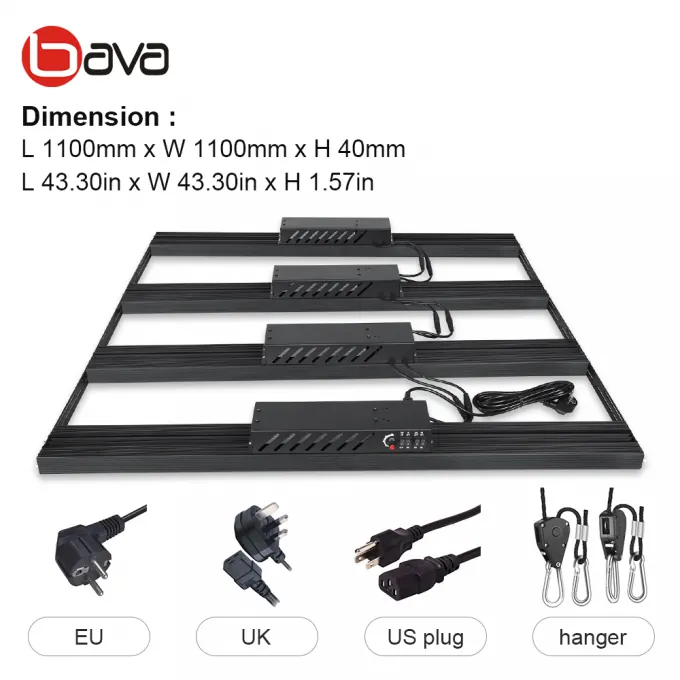 BAVAGREEN 800W grow bar, photo 3