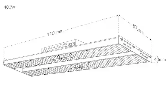 1040 umol s led hydroponic grow lights online manufacturer