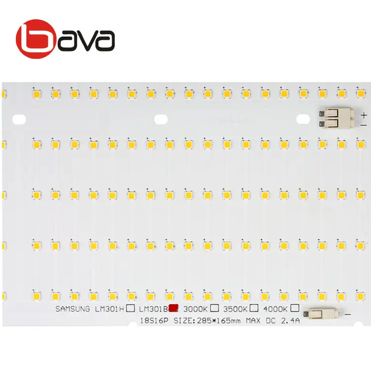 120W 3000k Qb288 SAMSUNG LM301B Quantum Board V2 Greenhouse Grow Lamps