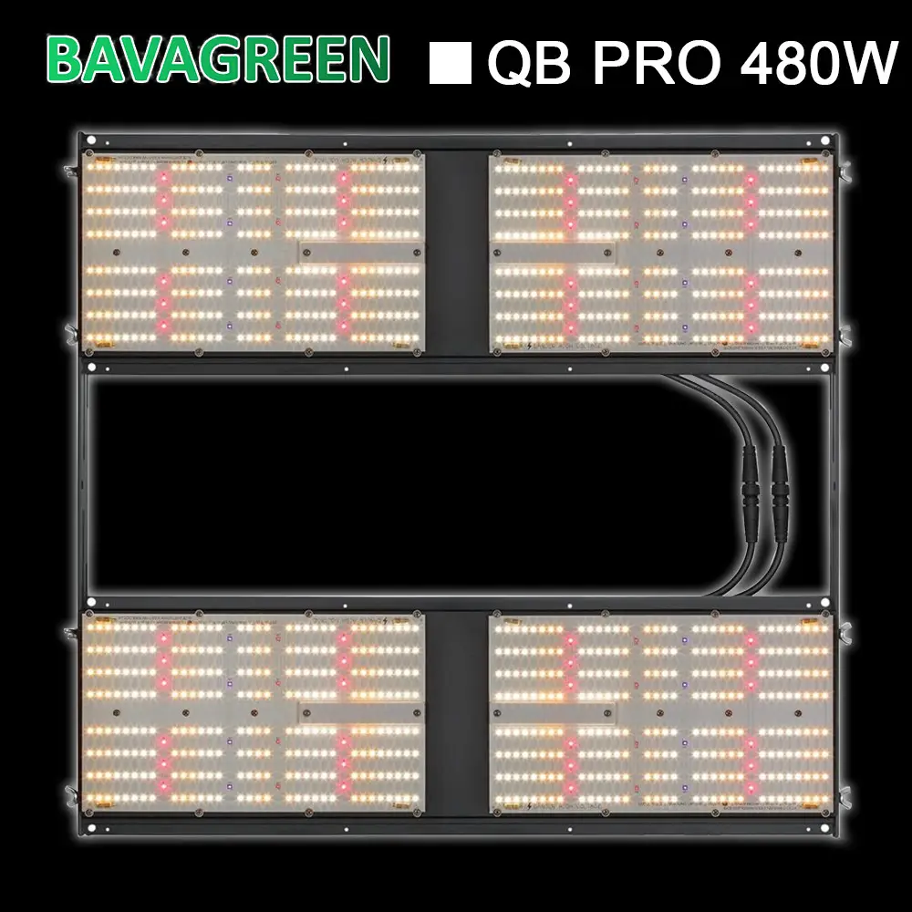 IR UV LM301H LED Grow Light AC85V Samsung Lm301h 480W 1248umol/s