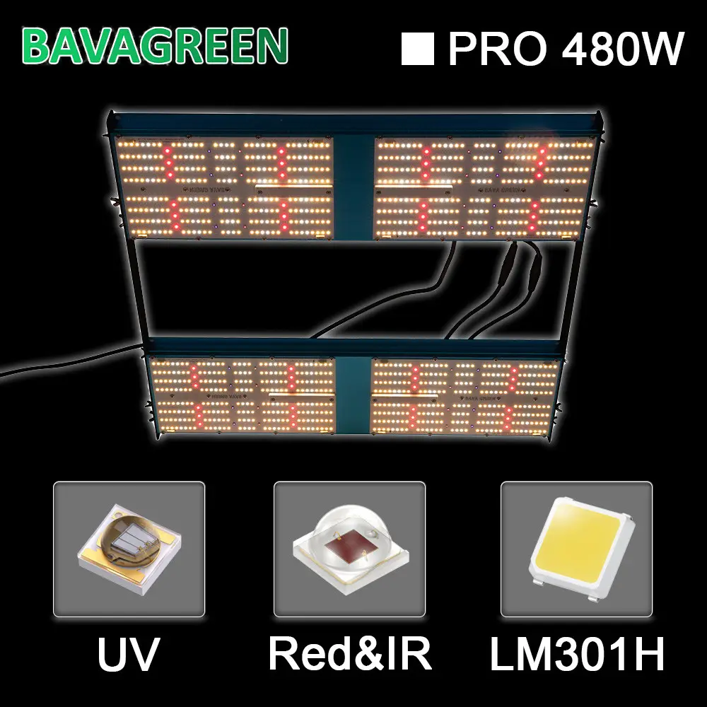 6x6 Mars Hydro 480W lm301h LED Grow Light Meanwell HLG Driver