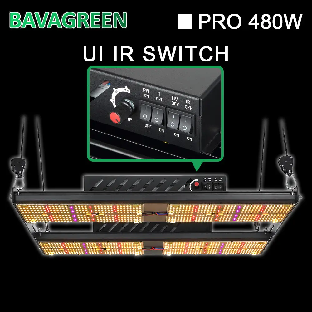 HLG AC265V 2.60umol/J 480W LED Grow Light Quantum Board Grow Lights