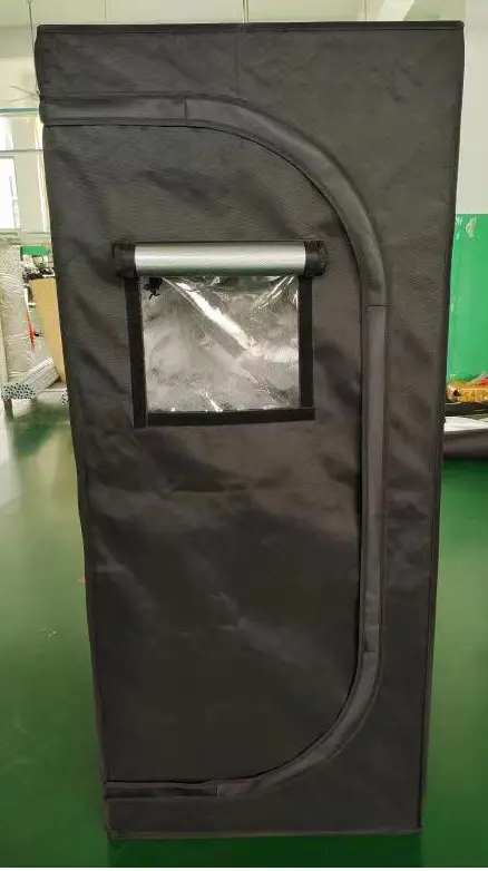1680D Reflective Fabric Plant Grow Box 60x60/60x120 Garden Grow Tent Kit with Observation Window, Removable Tray