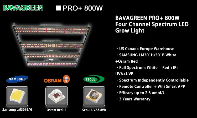 phyto 4x4 LED Grow Light Samsung LM301H Quantum Board Smart WIFI control