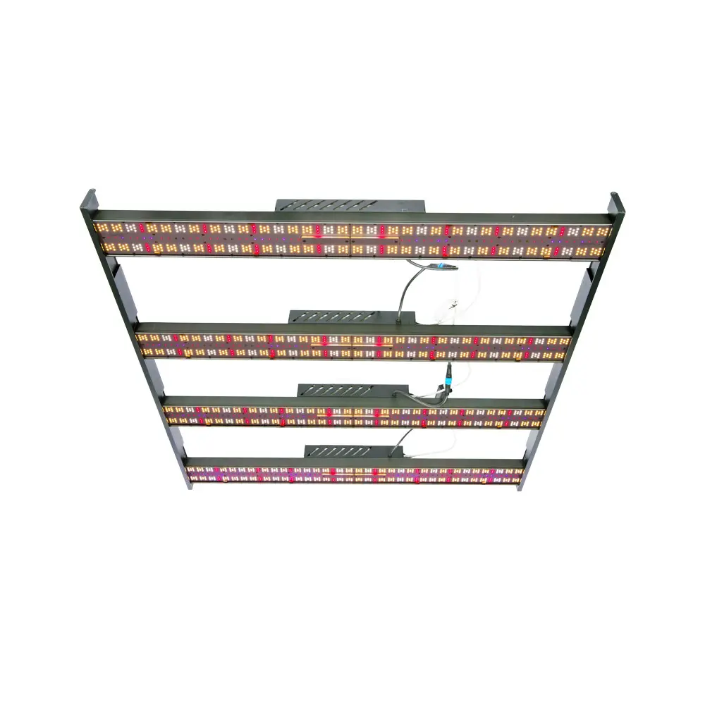 Height Adjustable LM301H LED Grow Light UV IR 800w Four Channel Illumination